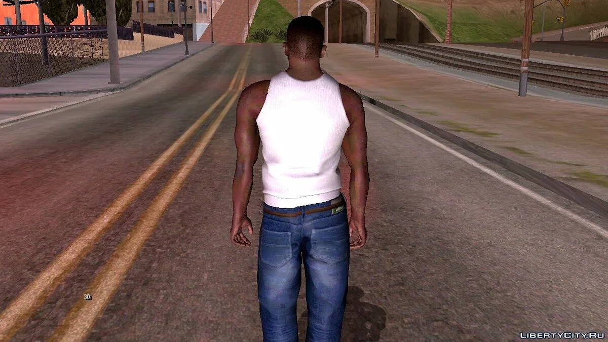 Carl Johnson en HD / GTA San Andreas (iOS, Android)