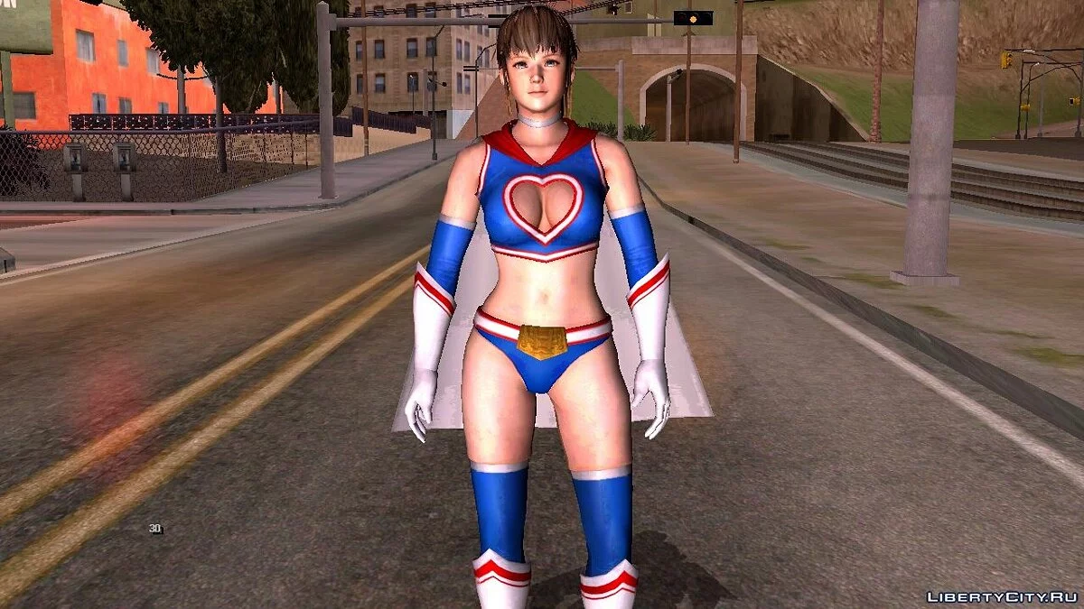 Hitomi dari Dead Or Alive 5 / GTA San Andreas (iOS, Android)