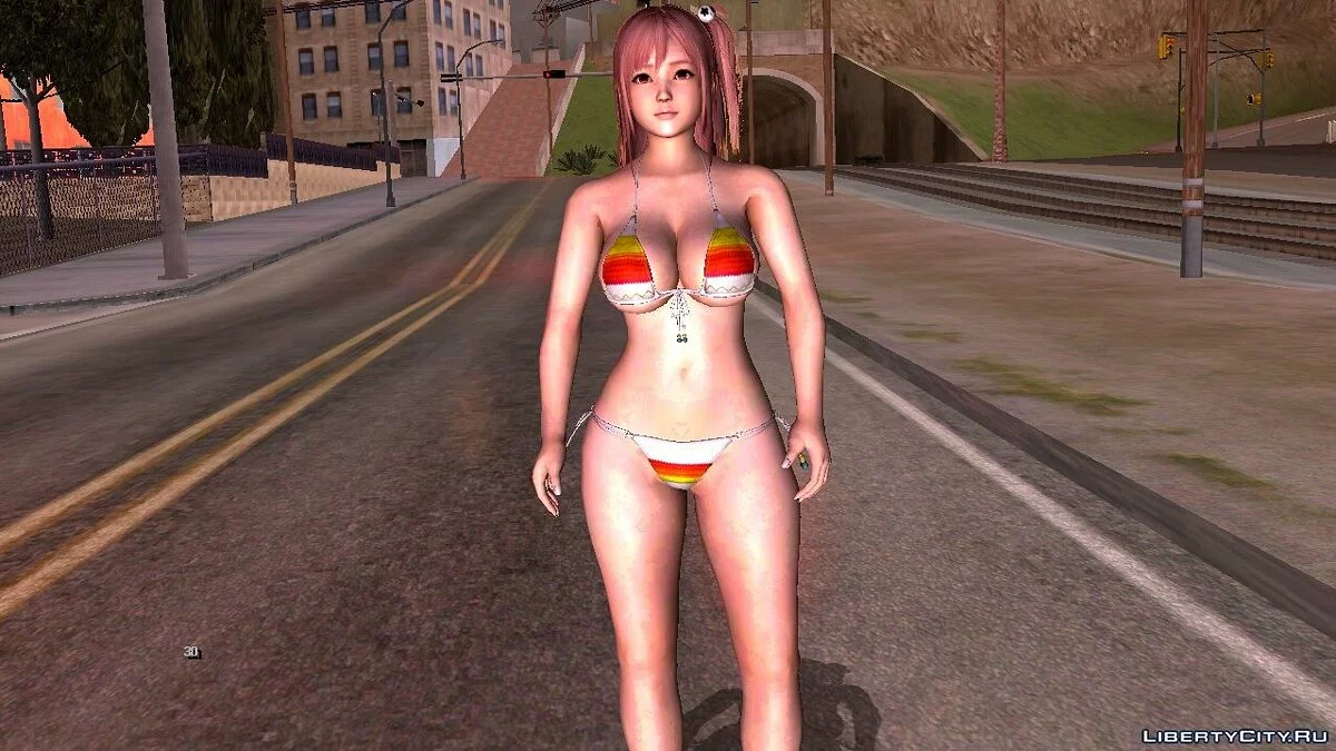 死或生5中的比基尼小保 / GTA San Andreas (iOS, Android)