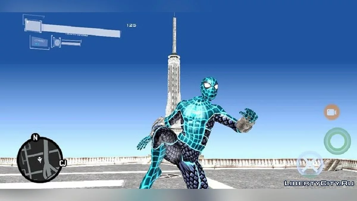 Traje de Spider-Man / GTA San Andreas (iOS, Android)