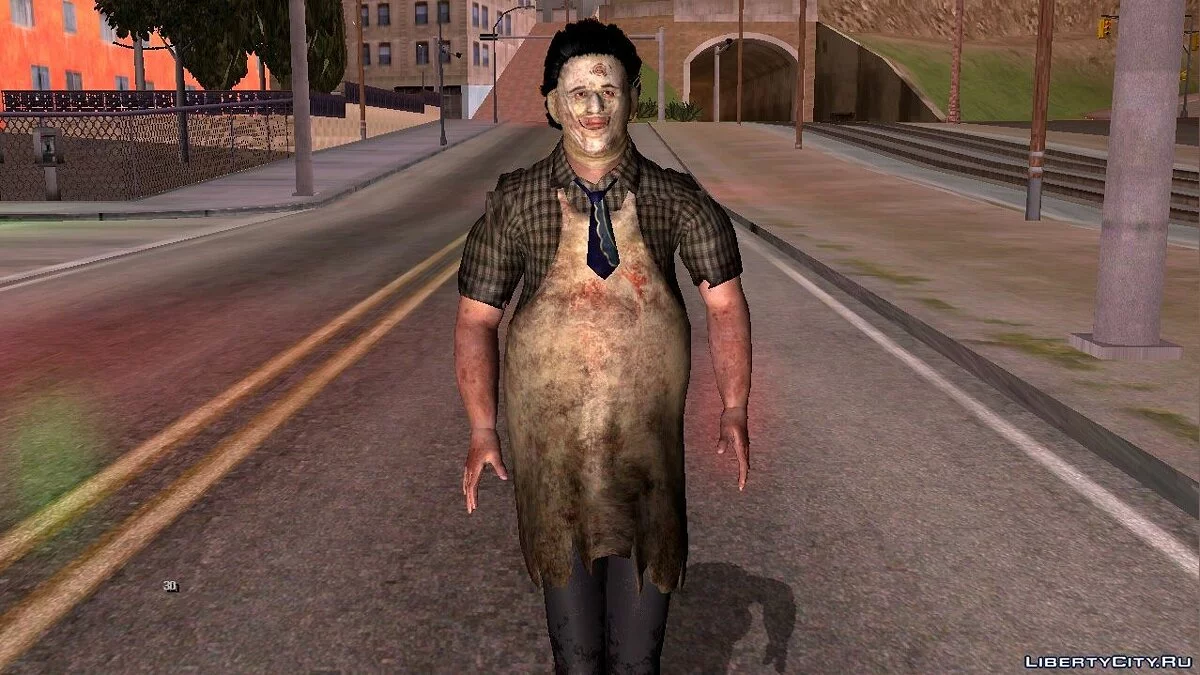 Leatherface aus Mortal Kombat X / GTA San Andreas (iOS, Android)