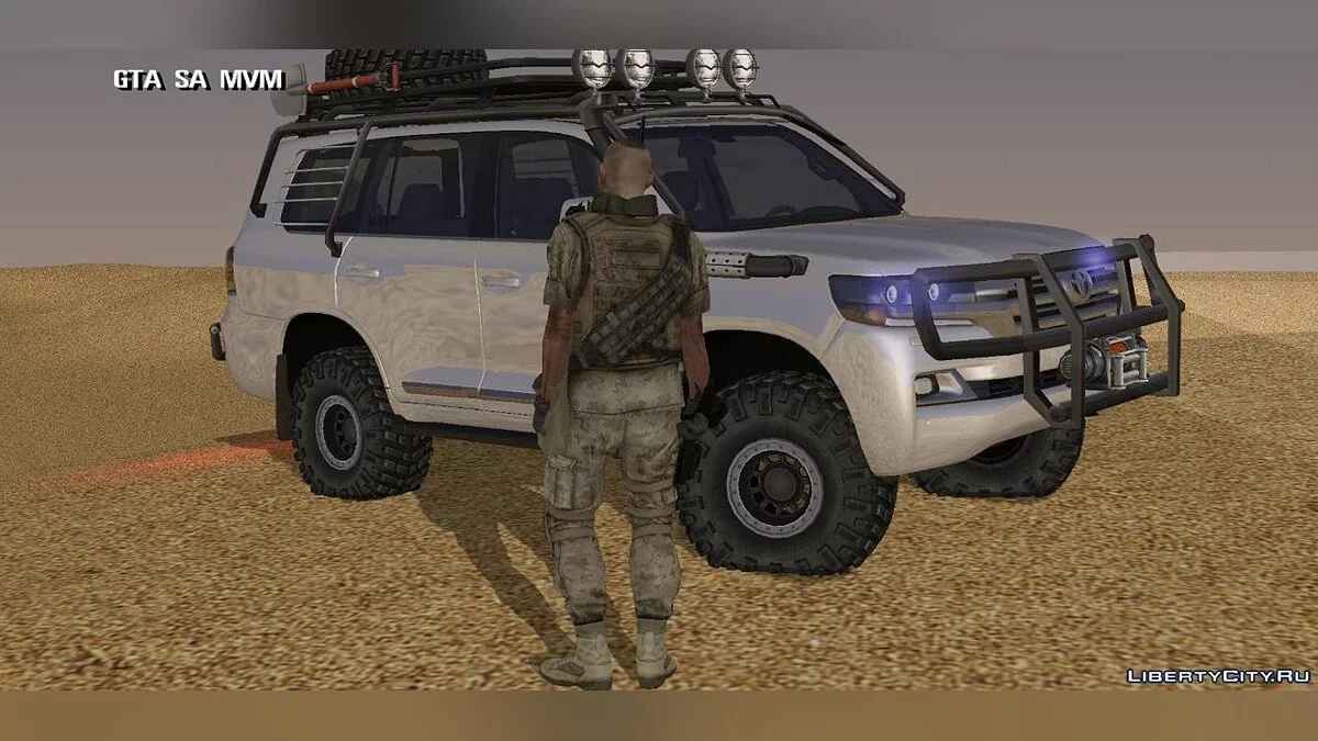 جلد من Call Of Duty v2 / GTA سان أندرياس (iOS، أندرويد)
