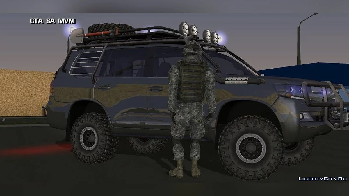 جلد من Call of Duty V3 / GTA سان أندرياس (iOS، أندرويد)