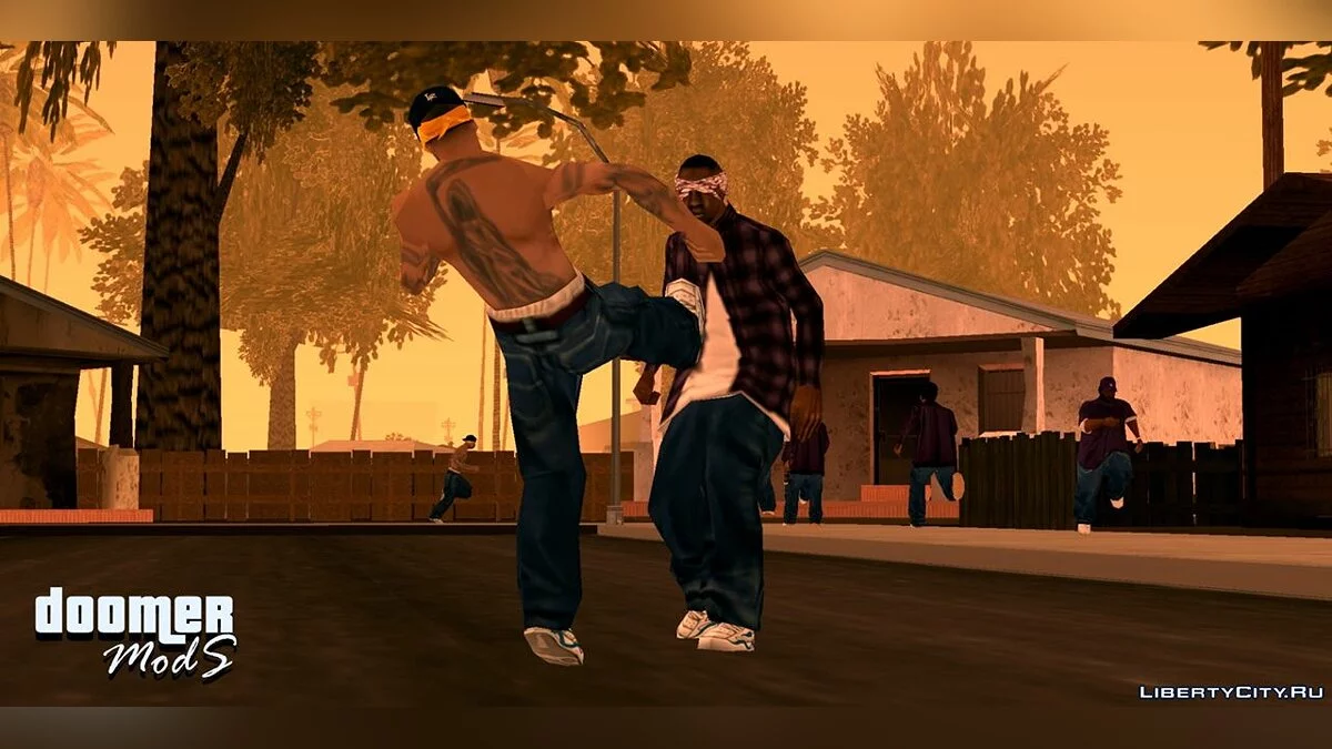 Pacote de skins no estilo original / GTA San Andreas (iOS, Android)