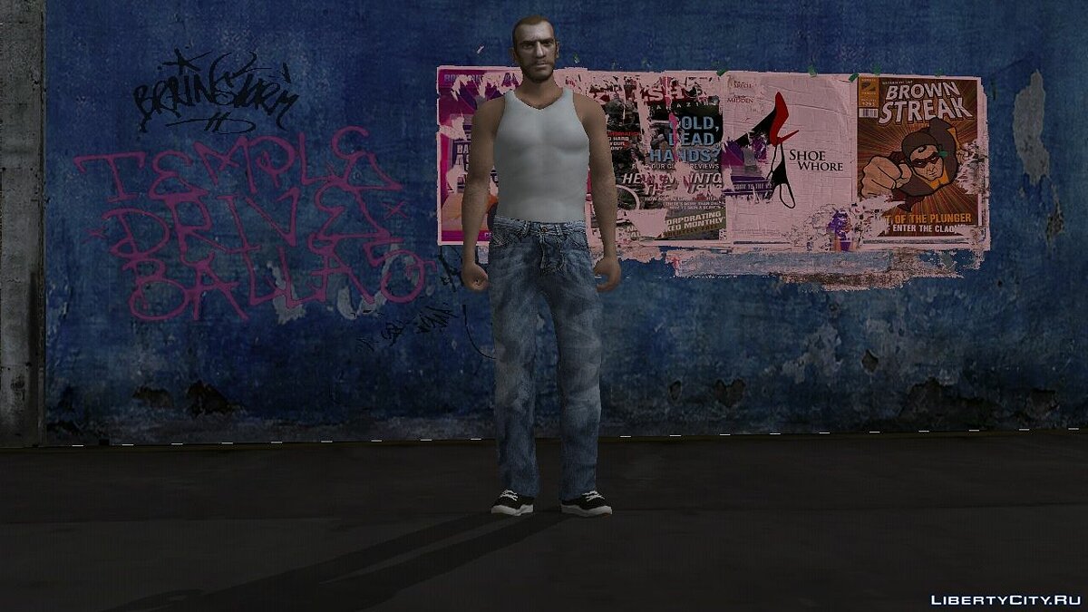 Niko Bellic Custom7 for GTA San Andreas