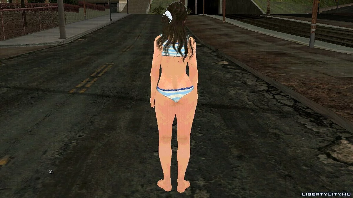 Sayuri in a Swimsuit / GTA San Andreas (iOS, Android)