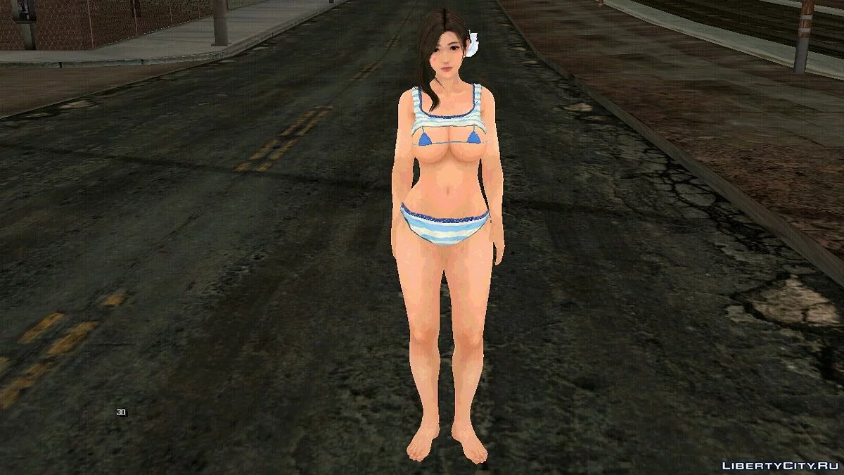 Sayuri in a Swimsuit / GTA San Andreas (iOS, Android)