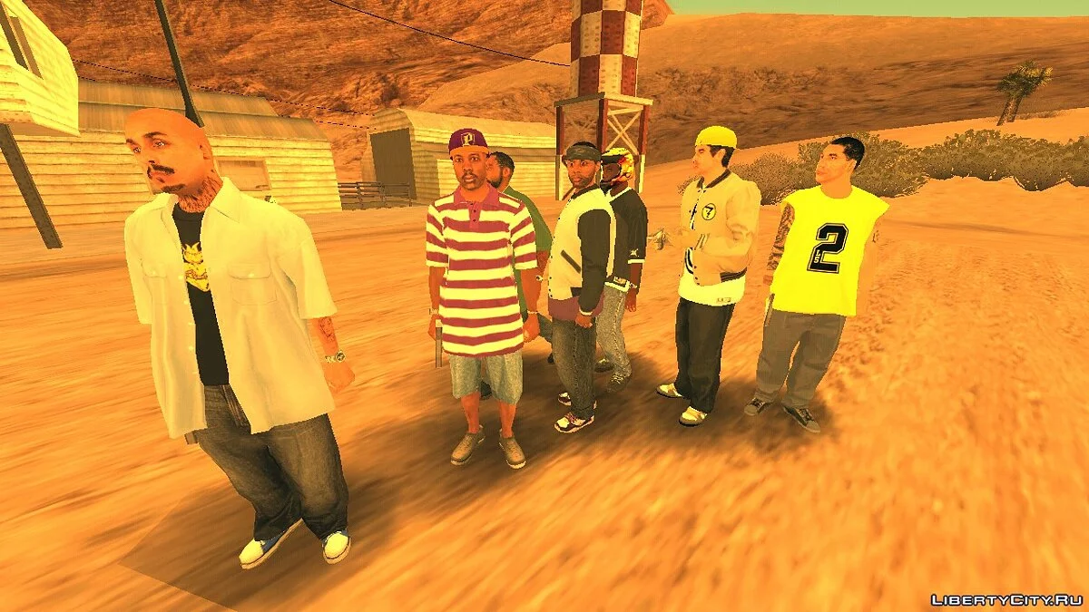 Large Collection of HD Skins / GTA San Andreas (iOS, Android)