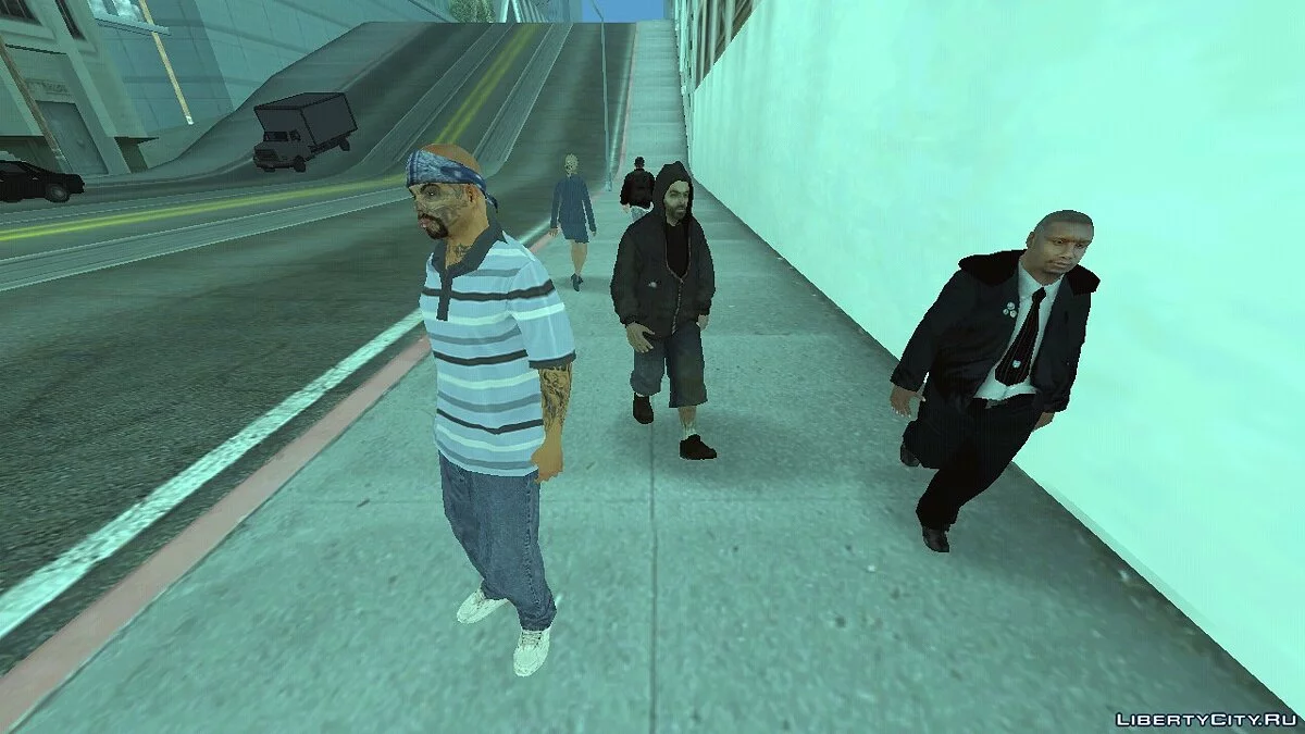 Large Collection of HD Skins / GTA San Andreas (iOS, Android)