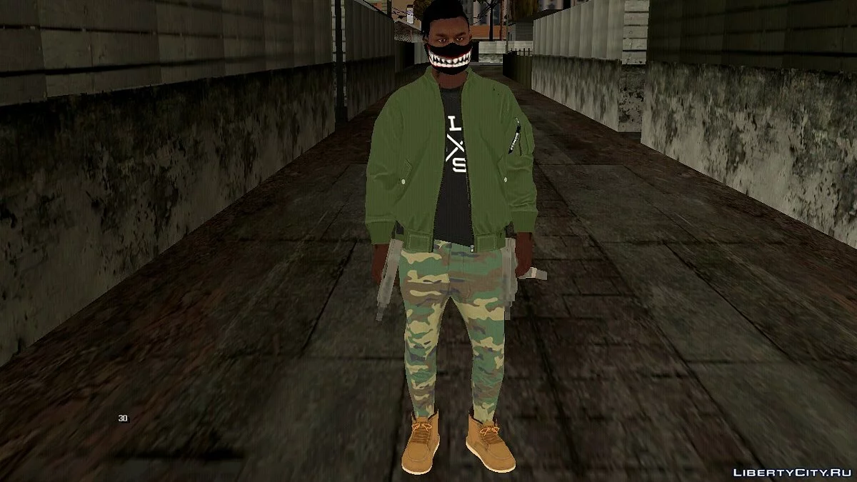 Guy from GTA Online / GTA San Andreas (iOS, Android)