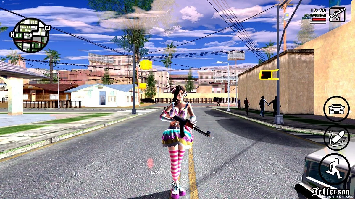 Sayuri Sweet Pastel / GTA San Andreas (iOS, Android)
