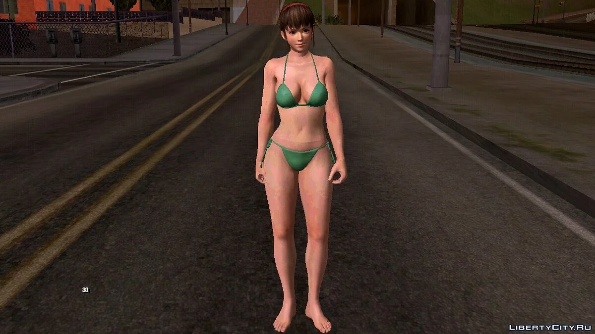 泳装中的日向 / GTA San Andreas (iOS, Android)