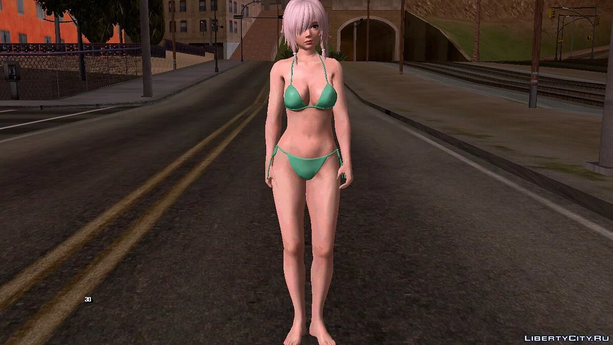 Luna en maillot de bain / GTA San Andreas (iOS, Android)