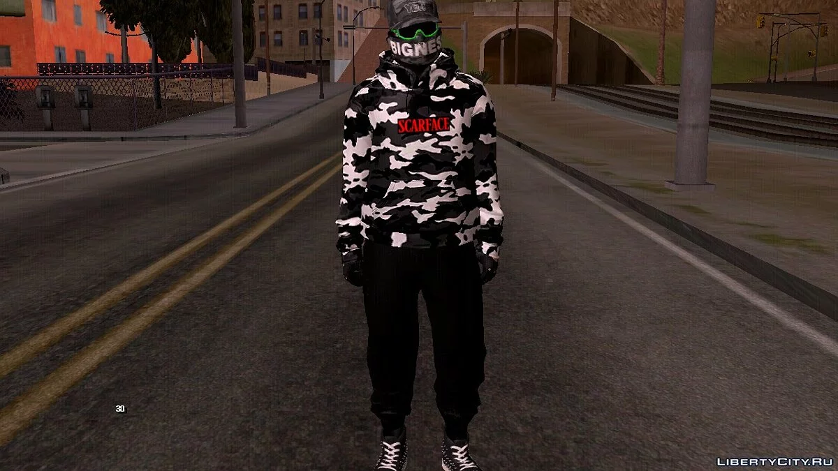 GTA Online Skin (Scarface-Stil) v3 / GTA San Andreas (iOS, Android)