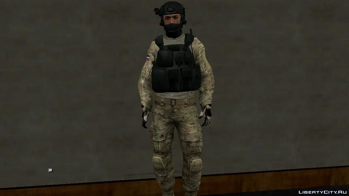 Russian Special Forces Skin / GTA San Andreas (iOS, Android)