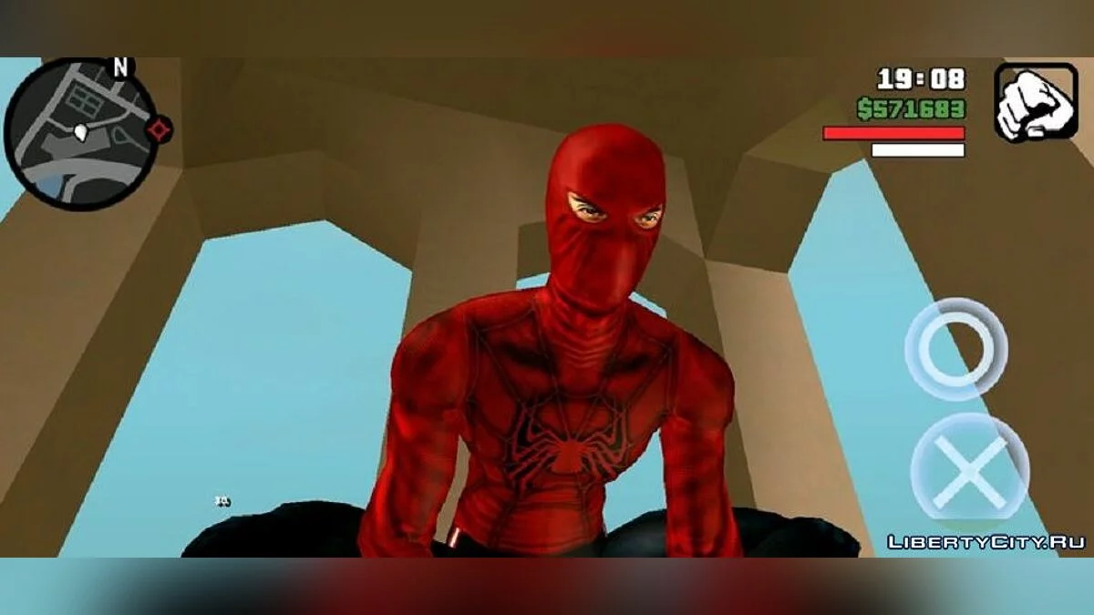 Человек-Паук 3 / GTA San Andreas (iOS, Android)