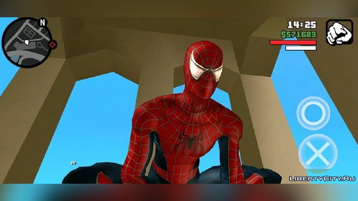 Человек-Паук 3 / GTA San Andreas (iOS, Android)