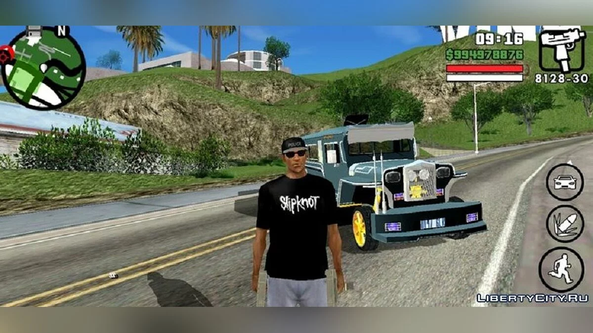 Новое лицо и одежда для Карла v1 / GTA San Andreas (iOS, Android)
