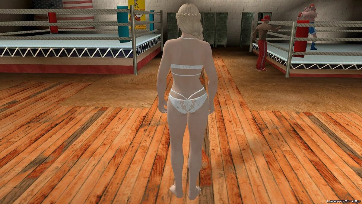Helena Douglas en sous-vêtements / GTA San Andreas (iOS, Android)