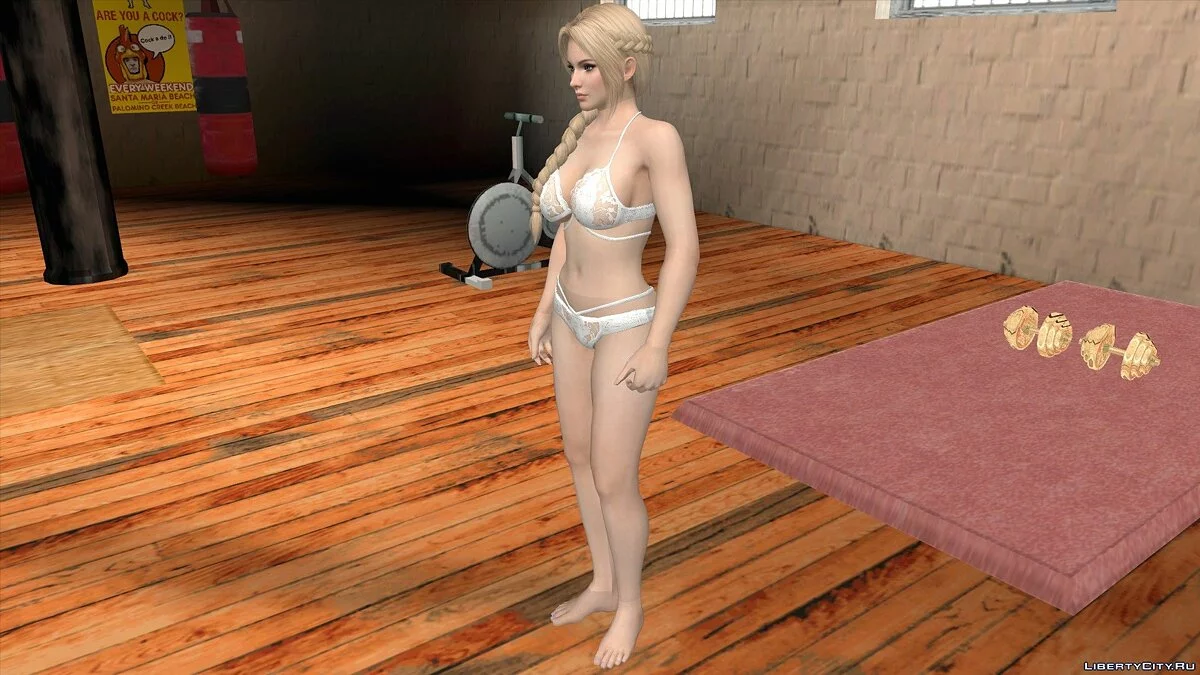 Helena Douglas en sous-vêtements / GTA San Andreas (iOS, Android)