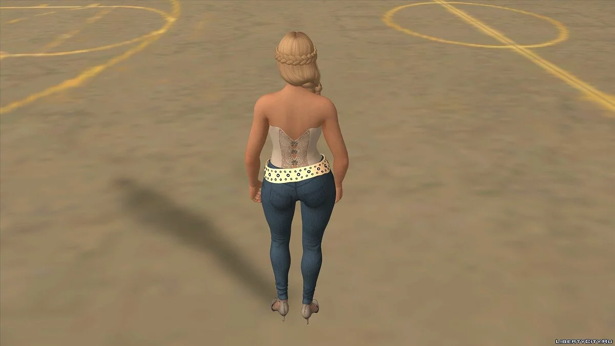 Helena Douglas in Casual Clothes v11 / GTA San Andreas (iOS, Android)