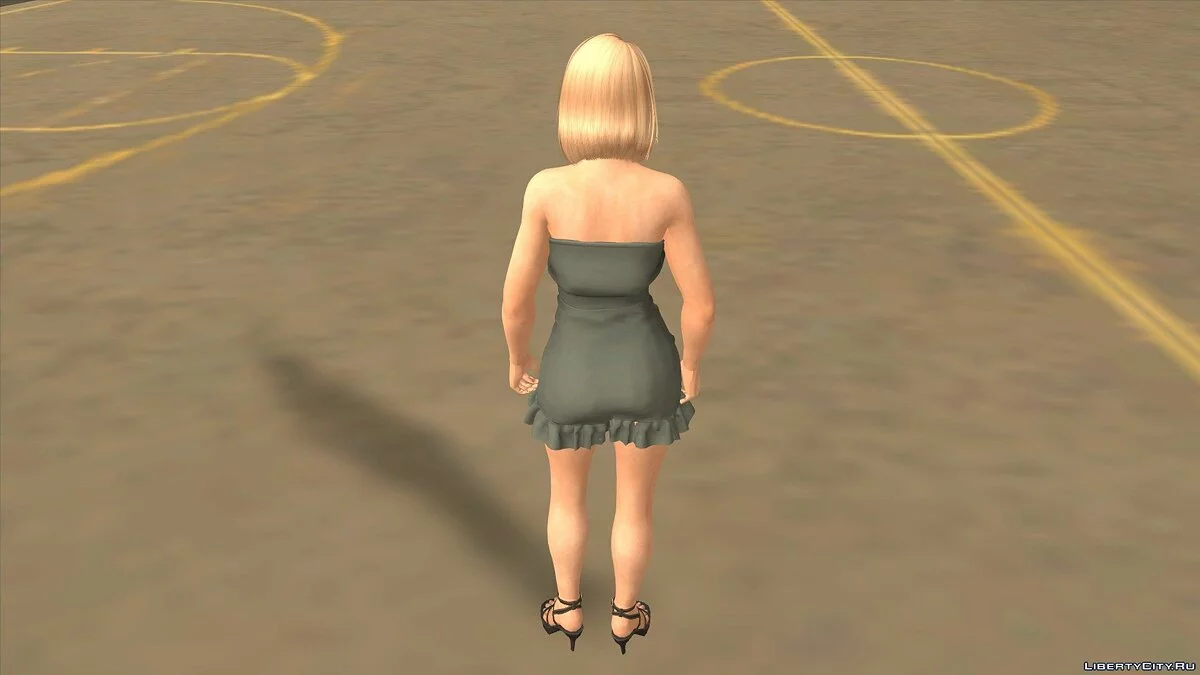 Helena Douglas in Casual Clothes v22 / GTA San Andreas (iOS, Android)