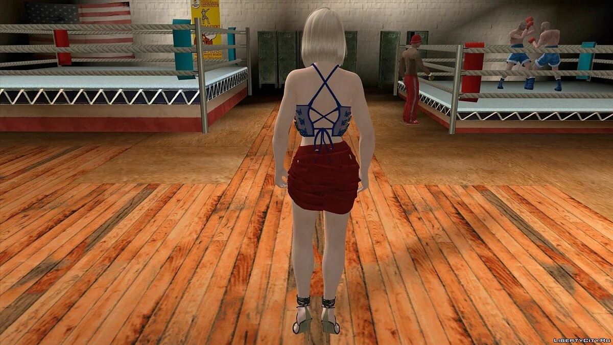 Helena Douglas in Casual Clothes v23 / GTA San Andreas (iOS, Android)