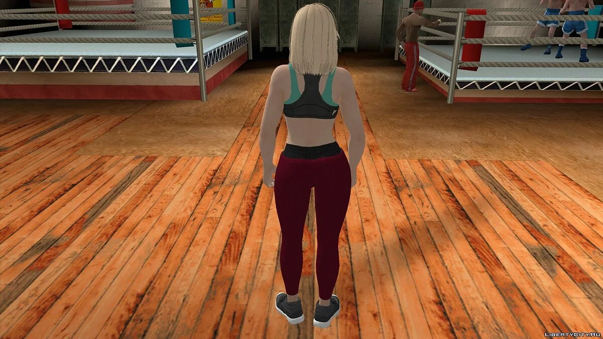 休闲服装版海莲娜·道格拉斯 v13 / GTA San Andreas (iOS, Android)