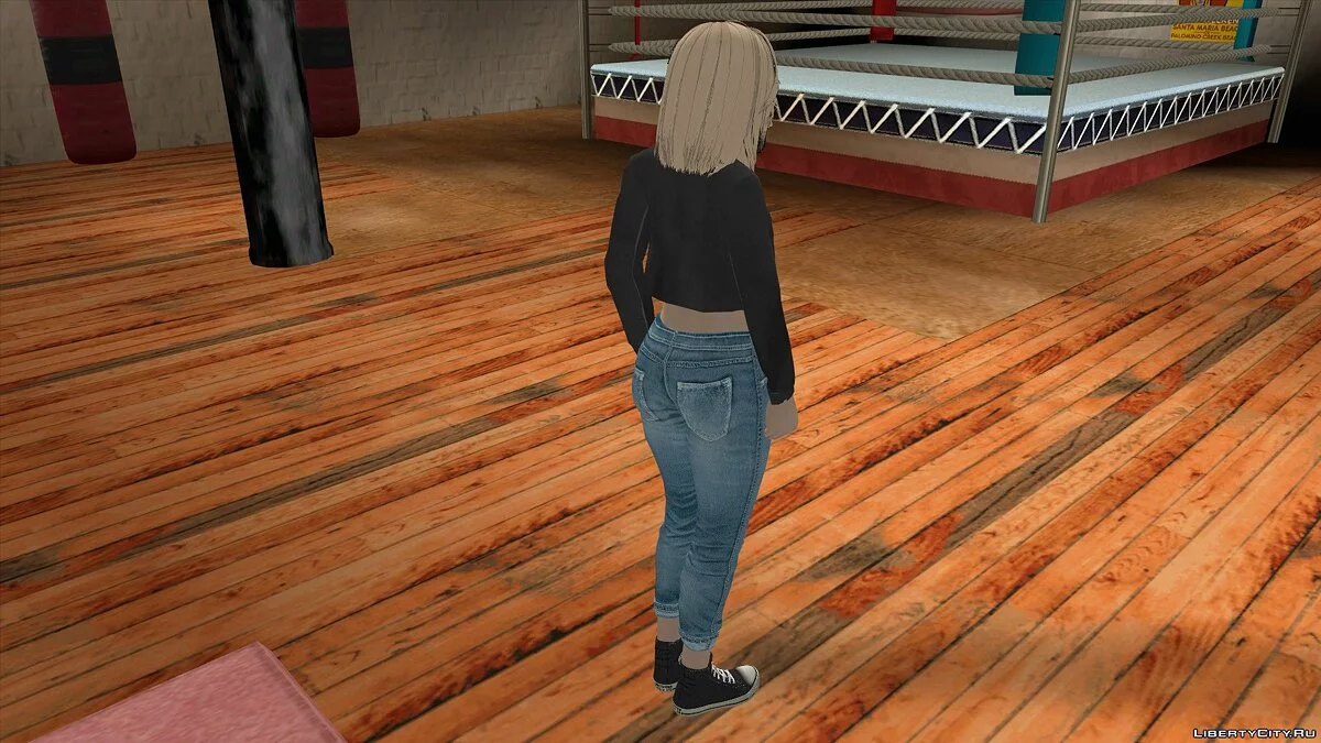 Helena Douglas em roupas casuais v14 / GTA San Andreas (iOS, Android)