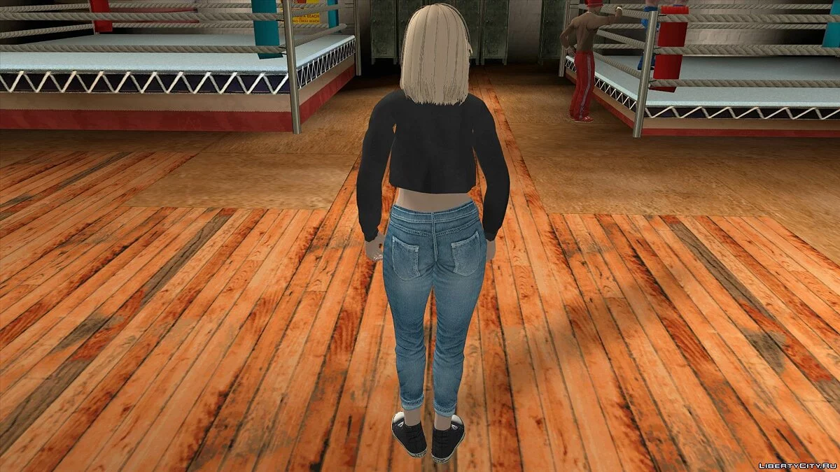 Helena Douglas em roupas casuais v14 / GTA San Andreas (iOS, Android)