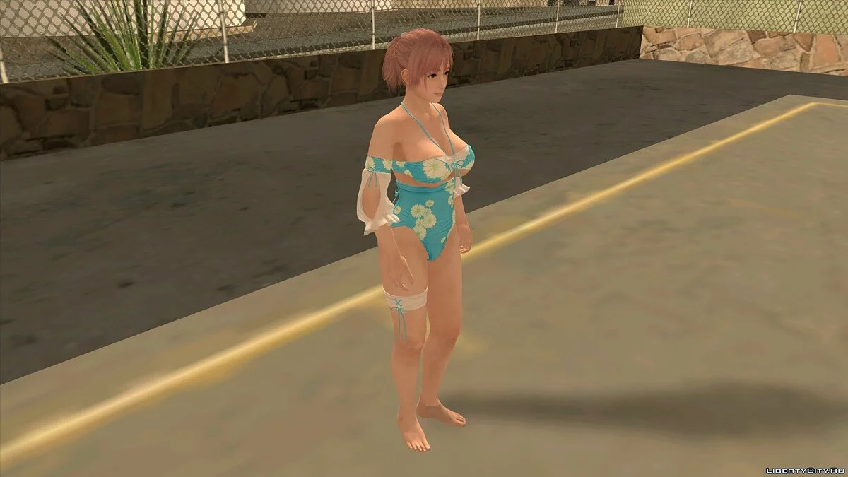 Honoka in Bikini / GTA San Andreas (iOS, Android)