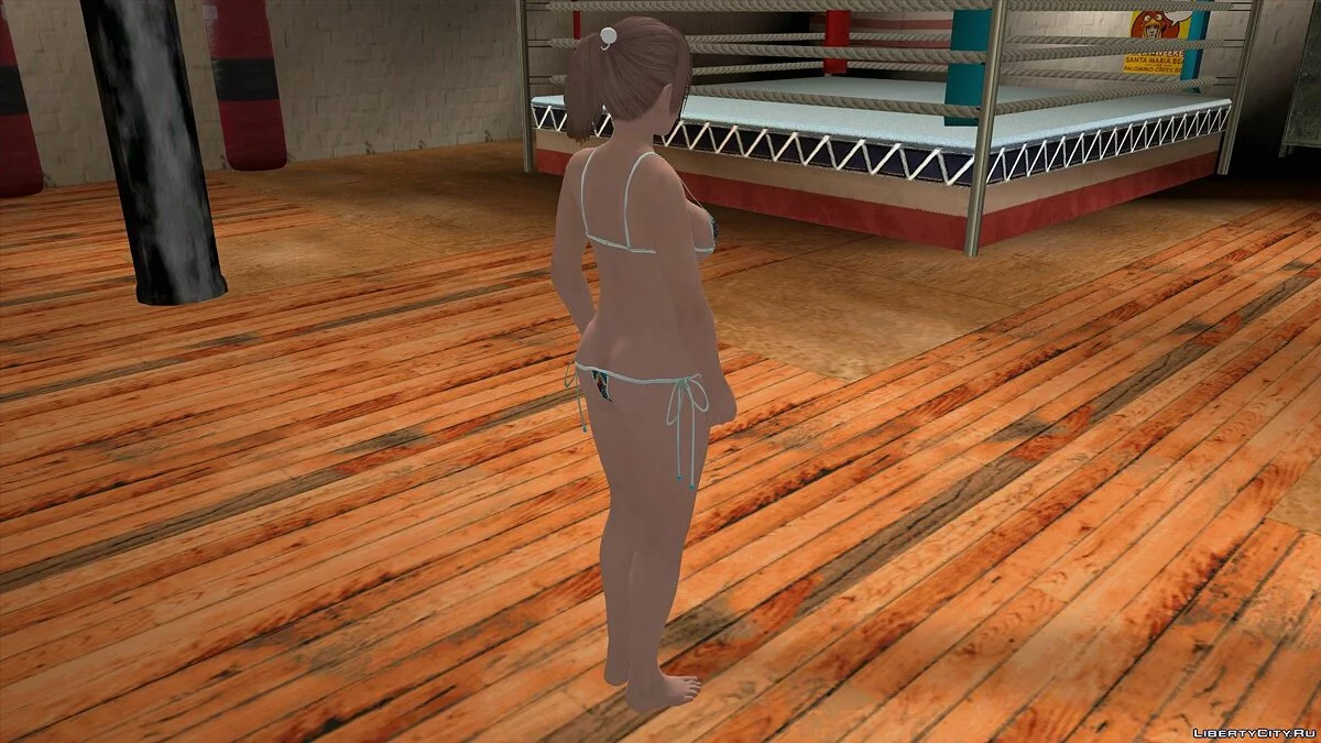 Honoka in Bikini / GTA San Andreas (iOS, Android)