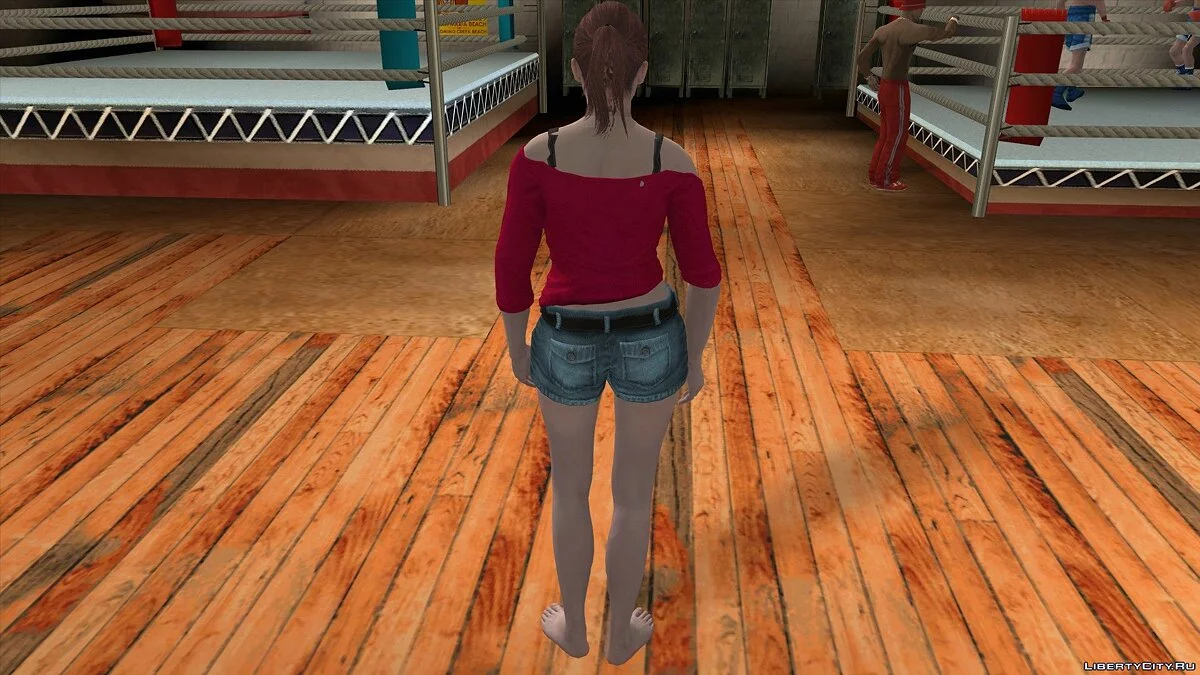 Claire Redfield dalam Pakaian Rumah / GTA San Andreas (iOS, Android)