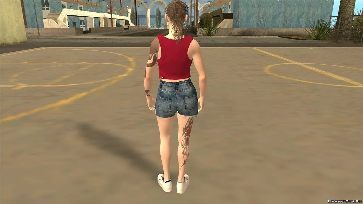Claire Redfield / GTA San Andreas (iOS, Android)