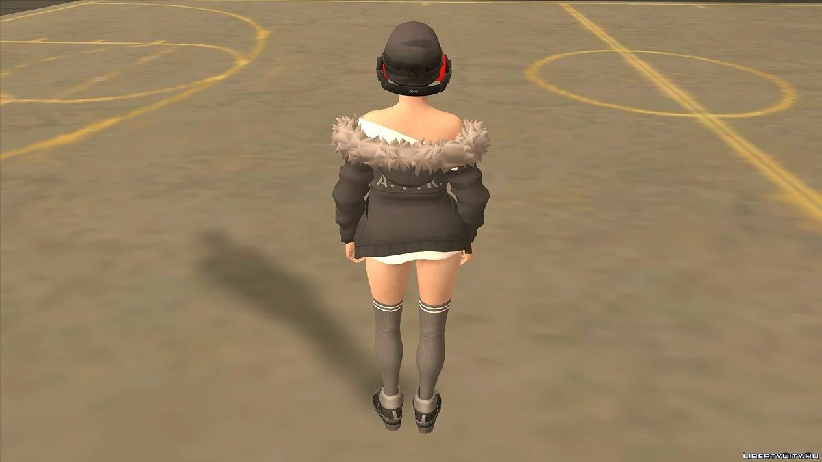 Kokoro en tenue décontractée / GTA San Andreas (iOS, Android)