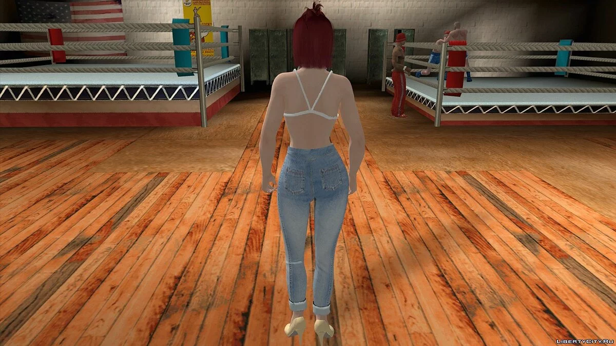 ميلا بالملابس العادية v5 / GTA سان أندرياس (iOS، أندرويد)