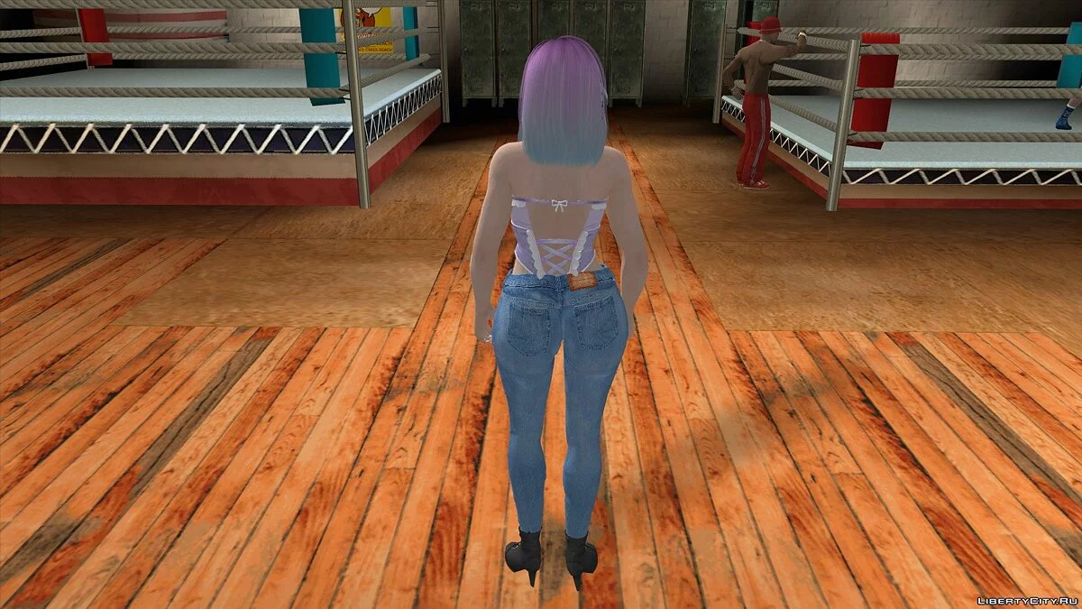 Misaki en ropa casual v10 / GTA San Andreas (iOS, Android)