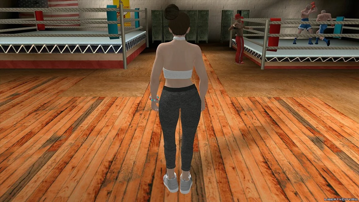 Май Ширануї в повсякденному одязі V6 / GTA San Andreas (iOS, Android)