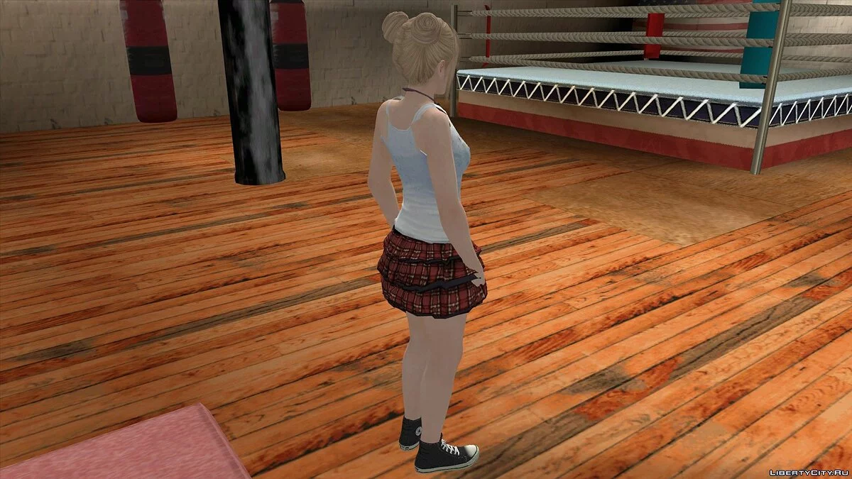 Marie Rose dalam Pakaian Santai v9 / GTA San Andreas (iOS, Android)
