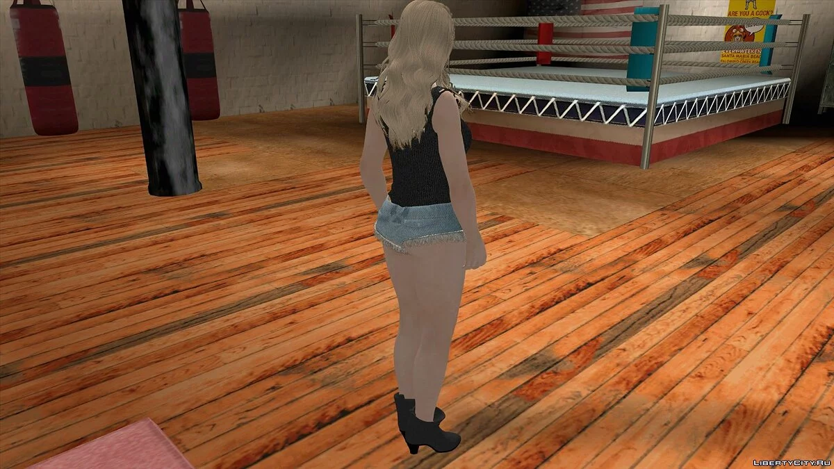 Tina Armstrong en tenue décontractée v2 / GTA San Andreas (iOS, Android)
