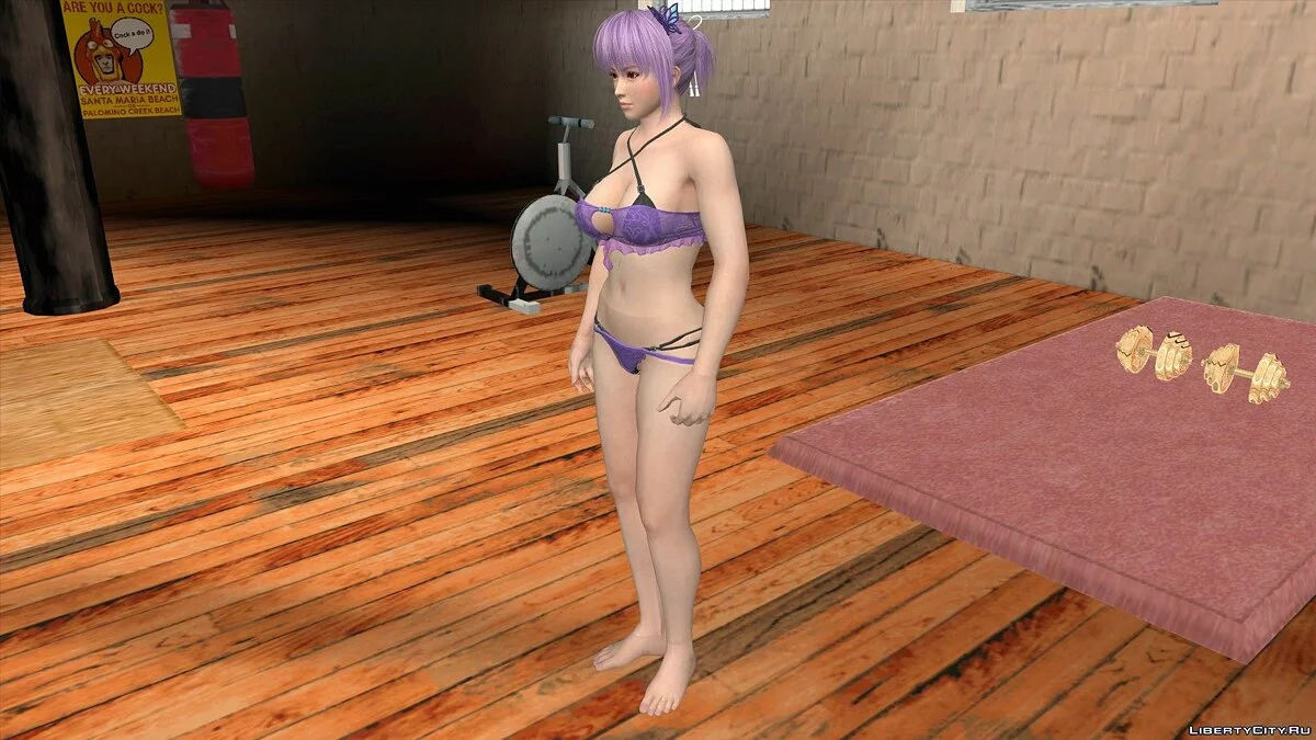 Ayane dalam Bikini / GTA San Andreas (iOS, Android)