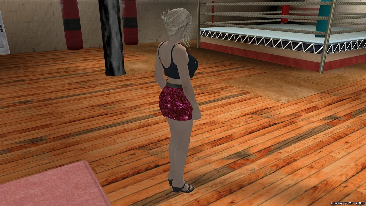 吉尔·瓦伦丁休闲服v3 / GTA San Andreas (iOS, Android)