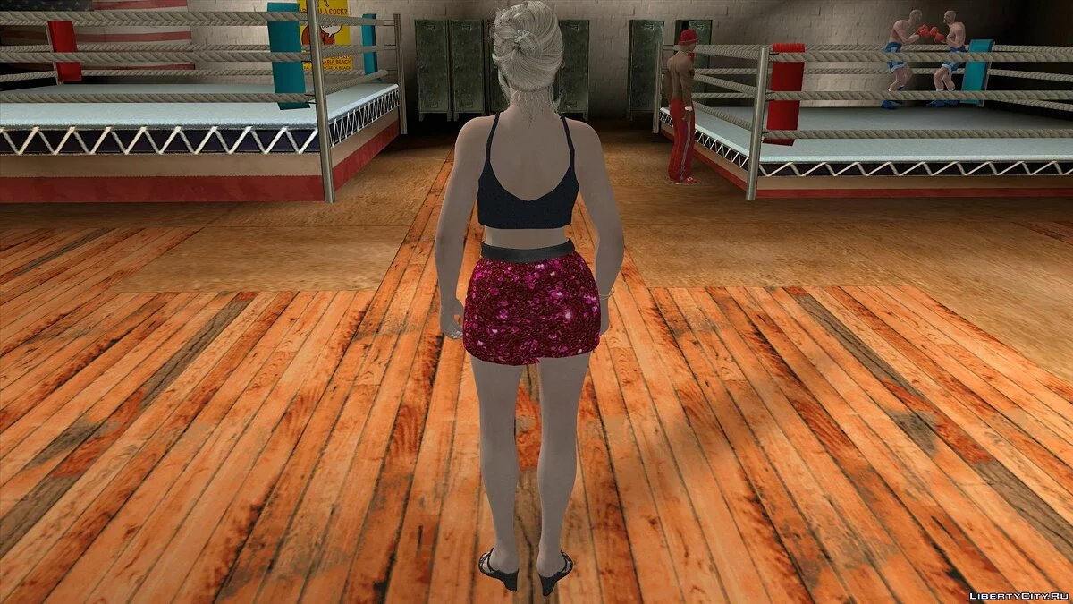 吉尔·瓦伦丁休闲服v3 / GTA San Andreas (iOS, Android)