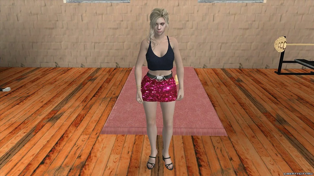 吉尔·瓦伦丁休闲服v3 / GTA San Andreas (iOS, Android)