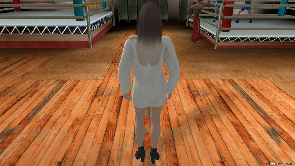 Гіселль Миллер у повсякденному одязі v2 / GTA San Andreas (iOS, Android)