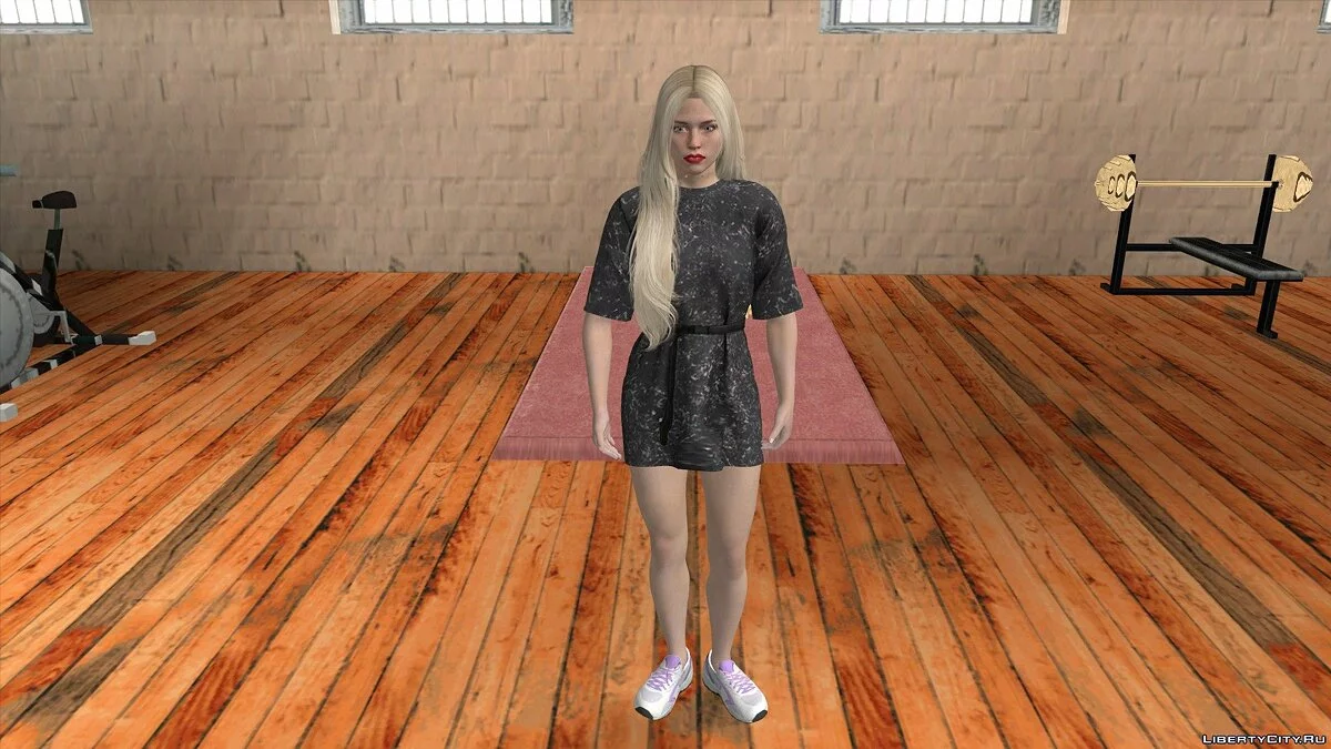 Giselle Miller en tenue de tous les jours v3 / GTA San Andreas (iOS, Android)