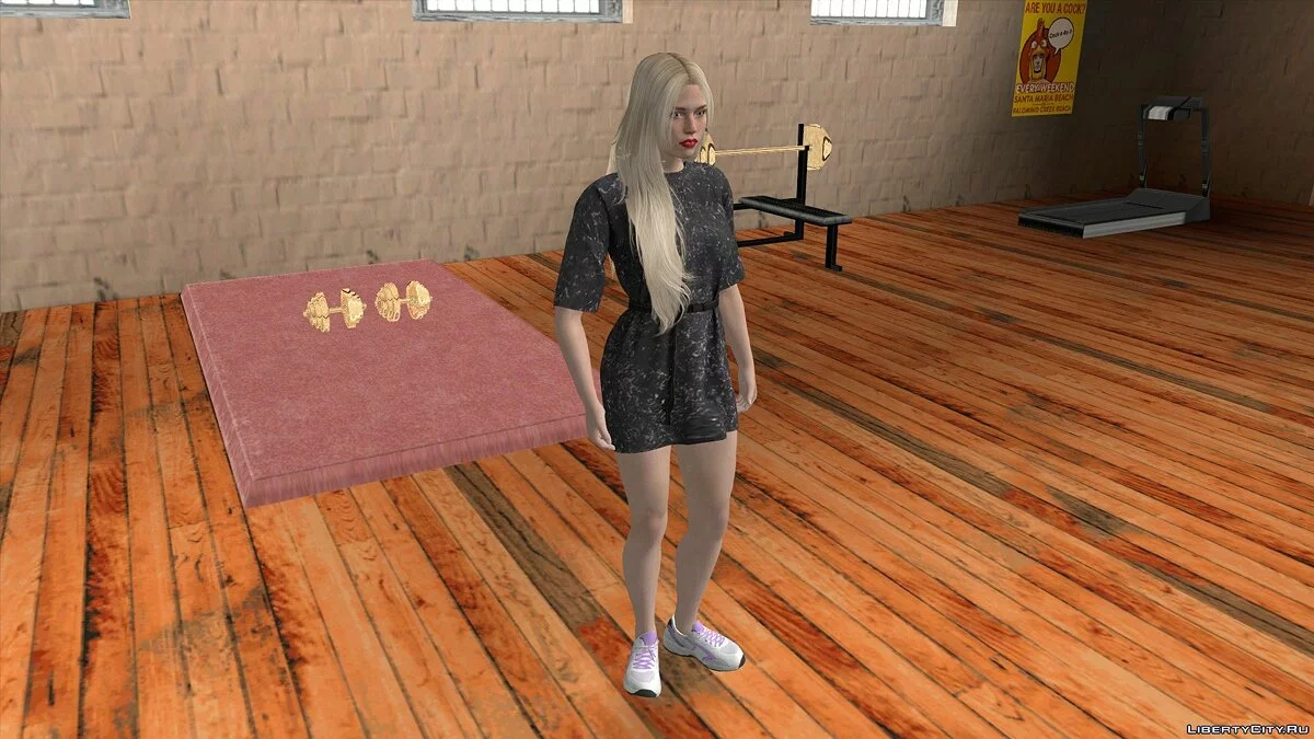 Giselle Miller en tenue de tous les jours v3 / GTA San Andreas (iOS, Android)
