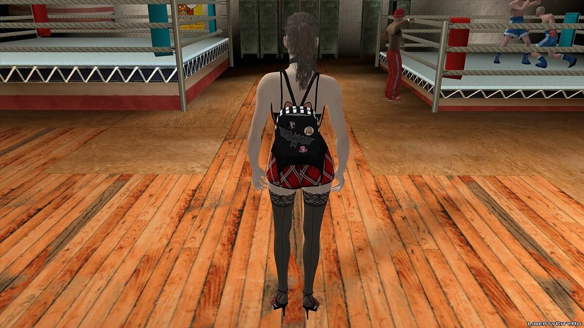 كلير ريدفيلد الجامعية الساخنة / GTA سان أندرياس (iOS، أندرويد)