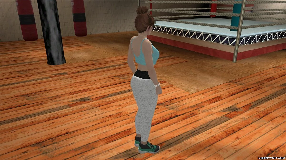 Касумі у повсякденному одязі v10 / GTA San Andreas (iOS, Android)