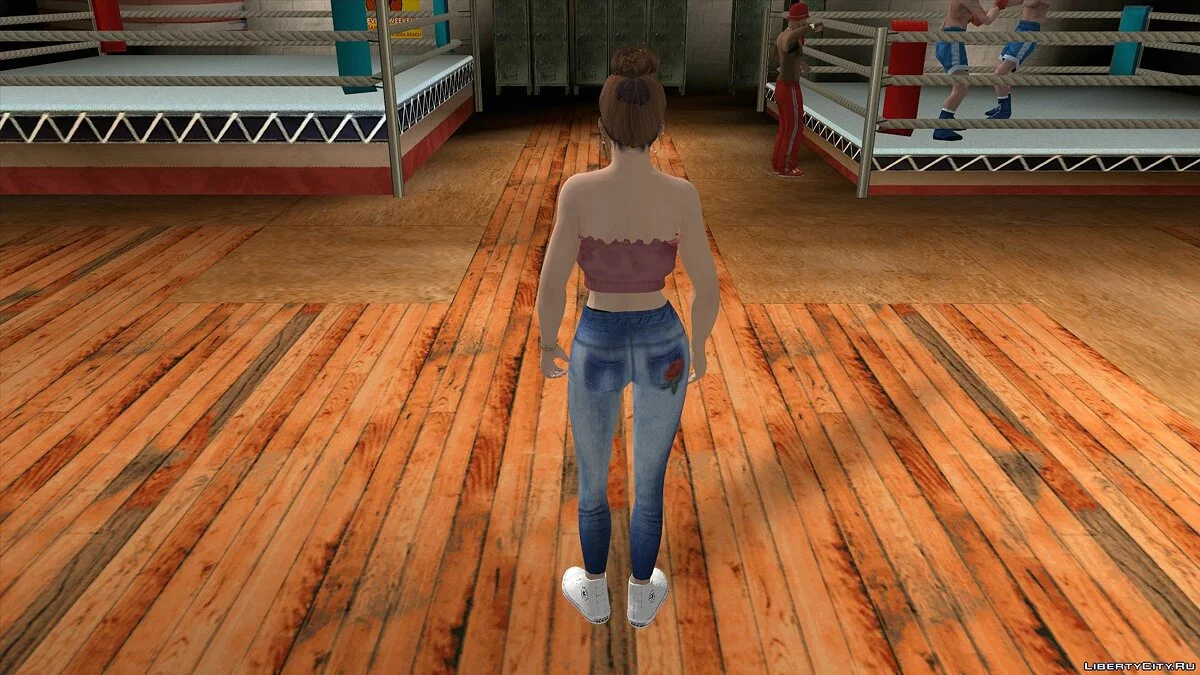 Kasumi en ropa casual v11 / GTA San Andreas (iOS, Android)